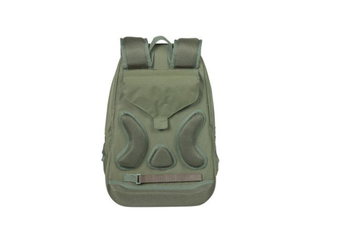 Basil Flex bicycle backpack, 17L, forest green