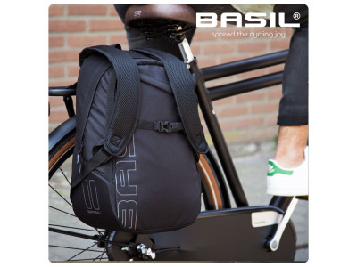 Bagāžnieka soma Basil Flex, 17L, zaļa