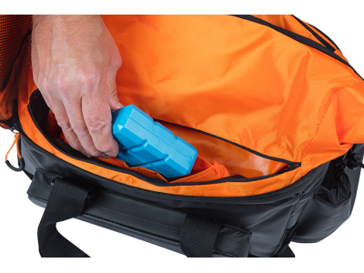 Pagasikott Basil Miles Tarpaulin trunkbag XL Pro, 9-36L, black orange