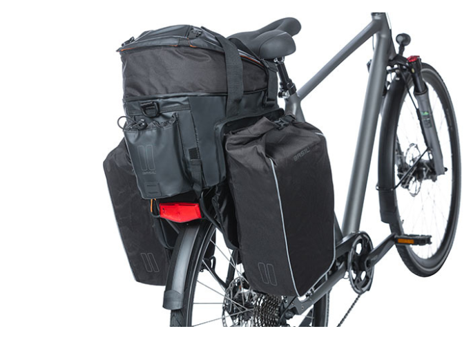 Basil Miles Tarpaulin trunkbag XL Pro, 9-36L,...