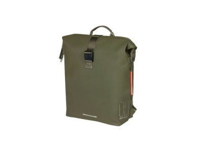 Basil SoHo bicycle backpack Nordlicht, 17L, moss green