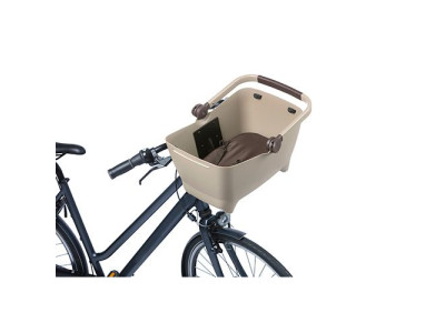 Grozs sunim Basil Buddy dog bicycle basket KF, 32L, brūns