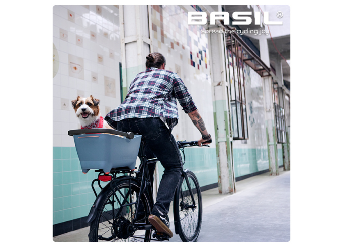 Jalgrattakorv koerale Basil Buddy dog bicycle...
