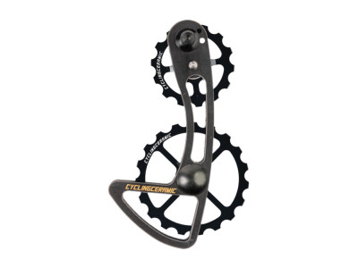 CYCLINGCERAMIC Oversized Derailleur Cage for Shimano Dura Ace 9250 / Ultegra 8150 | black