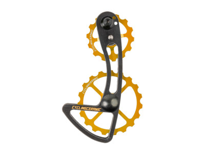 CYCLINGCERAMIC pārslēdzēja kāja Oversized Derailleur Cage for Shimano Dura Ace 9250 / Ultegra 8150 zelta krāsā