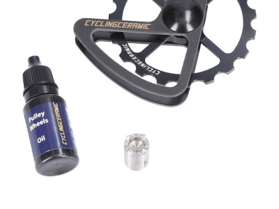 CYCLINGCERAMIC pārslēdzēja kāja Oversized Derailleur Cage for SRAM RED / Force / Rival AXS | melna