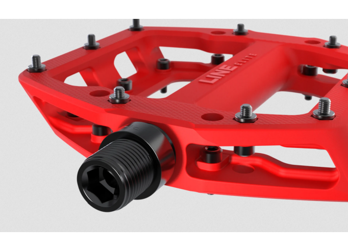 Pedalai TREK Line Elite Flat Radioactive Red