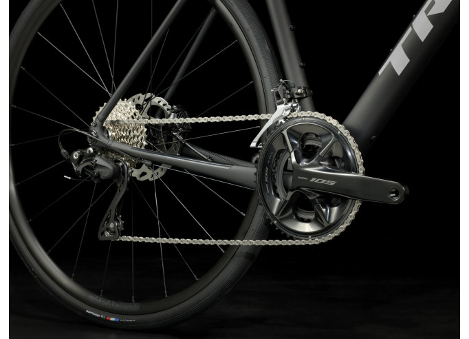 Šosejas velosipēds TREK Domane AL 5 Gen 4 melns