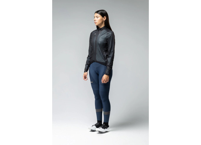 Gobik LIGHT RAINCOAT RAINCOAT UNISEX TRUE BLACK