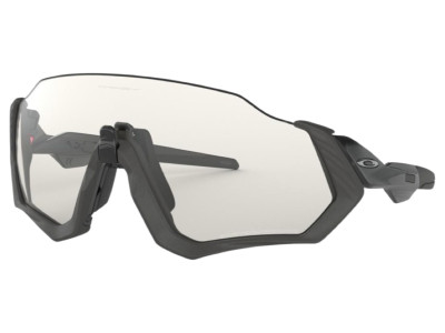 Brilles Oakley Flight Jacket Steel/BlInk with/Photo...