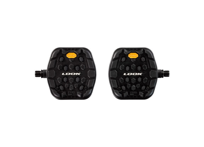 Pedāļi LOOK Trail Grip melni