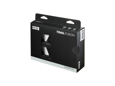 Pedāļi LOOK Trail Roc Fusion MTB Flat - melni
