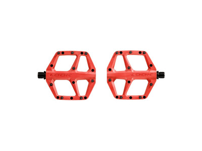 LOOK Trail Roc Fusion MTB Flat Pedals - red