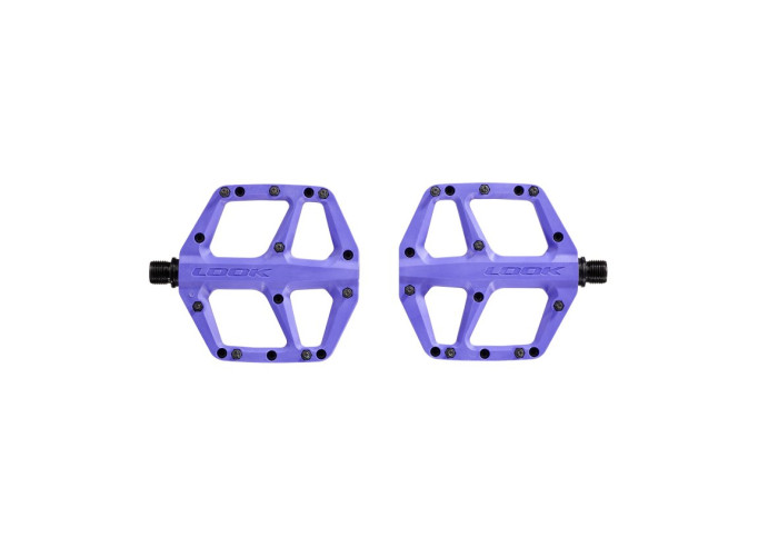 LOOK Trail Fusion MTB Flat Pedals - purple