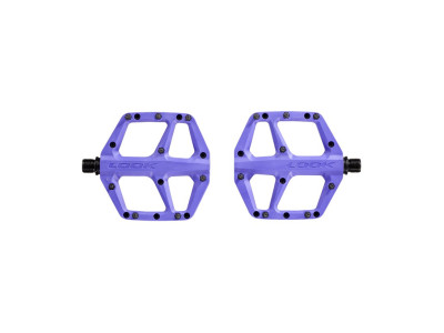 LOOK Trail Fusion MTB Flat Pedals - purple