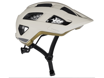 Trek Quantum WaveCel Mountain Bike Helmet Era White/Old Style Gold