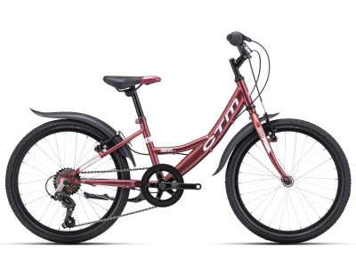 CTM Maggie 2.0 dark violet pearl vaikiškas dviratis