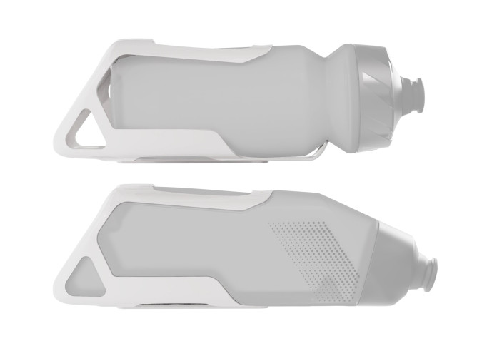 Pudeles turētājs un pudele Trek RSL Aero balta