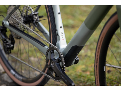 Gravel bike Superior XR 9.5 GR Matte Green Grey / Green