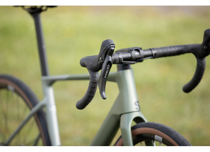 Gravel bike Superior XR 9.5 GR Matte Green Grey...