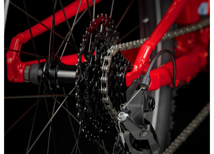 Velosipēds TREK Wahoo 24 Path sarkans