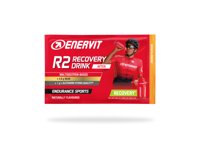 Enervit Sport R2 Recovery Drink Powder, Orange,...