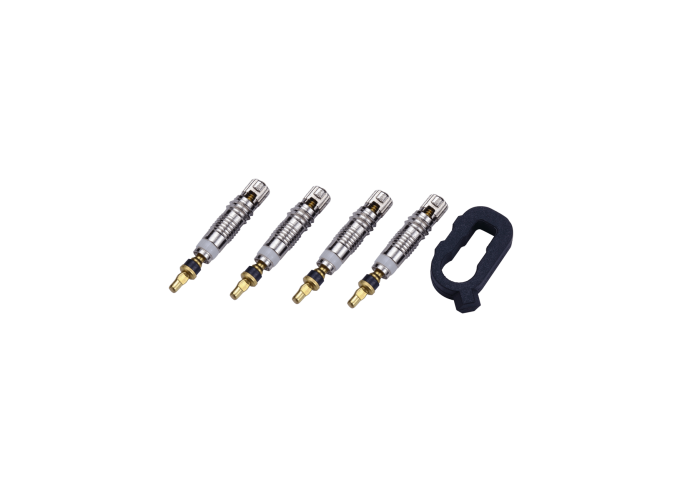 Tubeless valves BBB BTI-161  Valvecore set 4...