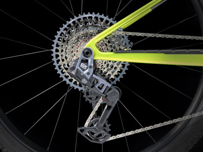 TREK Supercaliber SL 9.7 AXS Gen 2 pelēks/zaļš