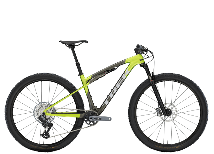 TREK Supercaliber SL 9.7 AXS Gen 2 pelēks/zaļš