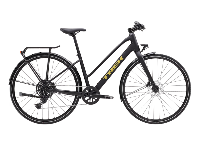 Velosipēds TREK FX 2 Gen 4 Equipped Mid-step Matte Black
