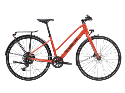 Velosipēds TREK FX 2 Gen 4 Equipped Mid-step Lava