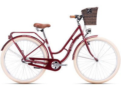 Velosipēds CTM Summer Burgundy Pearl / Silver