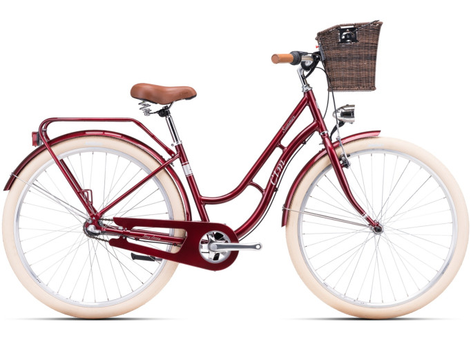 Velosipēds CTM Summer Burgundy Pearl / Silver