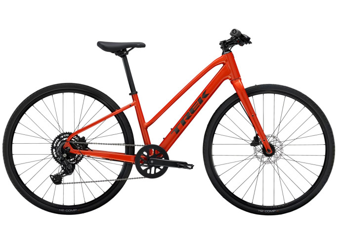 Fitness bike TREK FX 2 Gen 4 Mid-step Lava