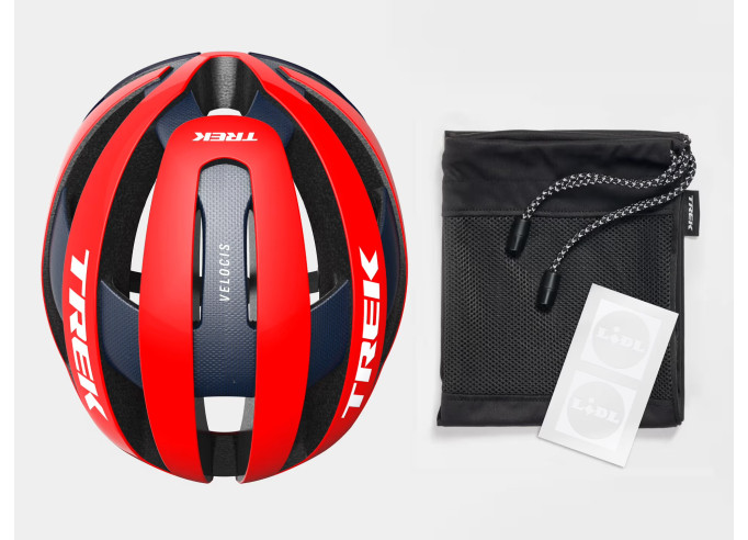 Helmet TREK Velocis MIPS Viper Red/Nautical Navy