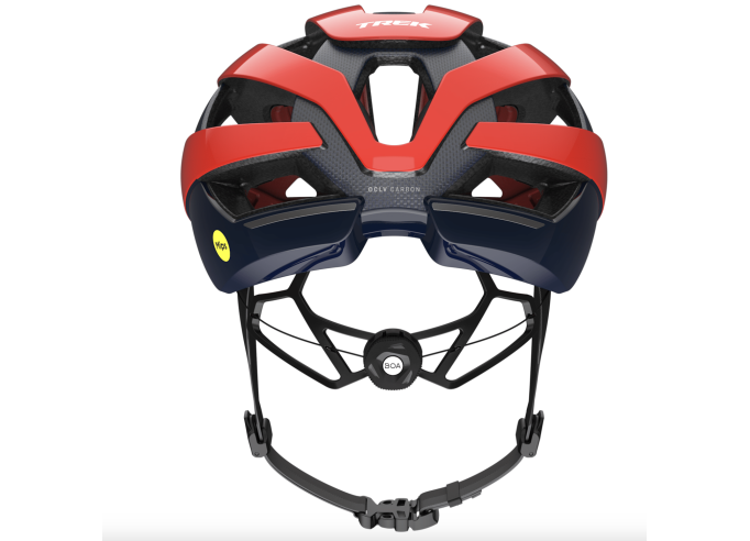 Ķivere TREK Velocis MIPS Viper Red/Nautical Navy