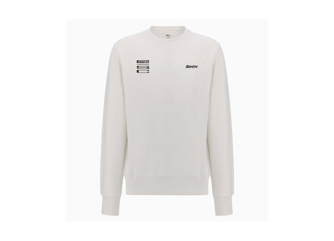 Santini x PIRELLI SWEATSHIRT WHEEL White