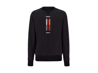 Džemperis Santini x PIRELLI SWEATSHIRT TAPE melns