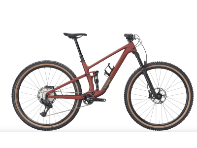 Velosipēds TREK Top Fuel 9.8 XT Di2 Gen 4 Matte Sedona Red/ Pennyflake