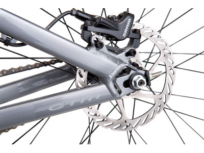 CTM Dirtking PRO glossy grey / matt grey dirt jump dviratis