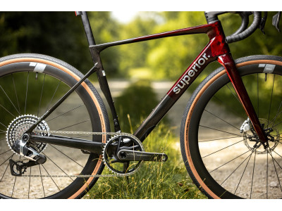 Velosipēds Superior XR 9.9 GR Matte Carbon / Gloss Red