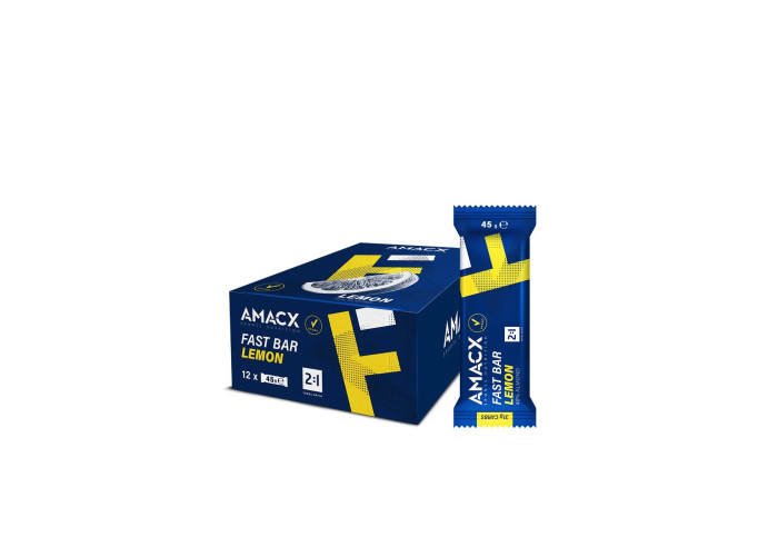 Batoniņš Amacx Fast Bar Lemon 45g