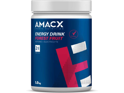 Enerģijas dzēriens Amacx Energy dzēriena pulveris (meža ogu) 1kg