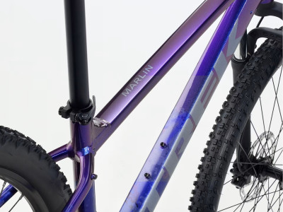Kalnu velosipēds TREK Marlin 4 Gen 3 Purple Flip/Black Fade
