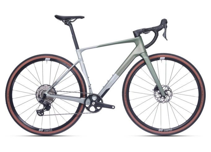Gravel bike Superior XR 9.5 GR Matte Green Grey...