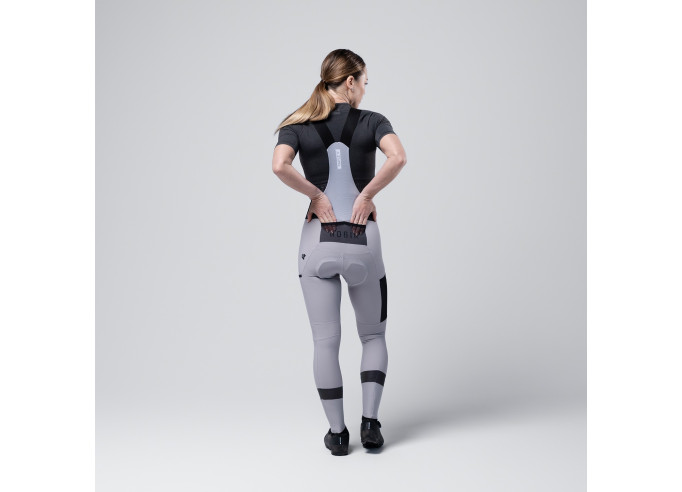 Bib tights Gobik GRIT WOMEN TAPIOCA