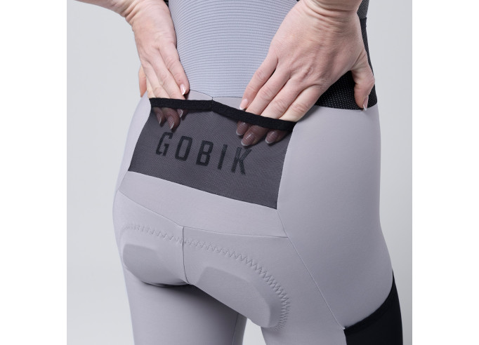 Bib tights Gobik GRIT WOMEN TAPIOCA