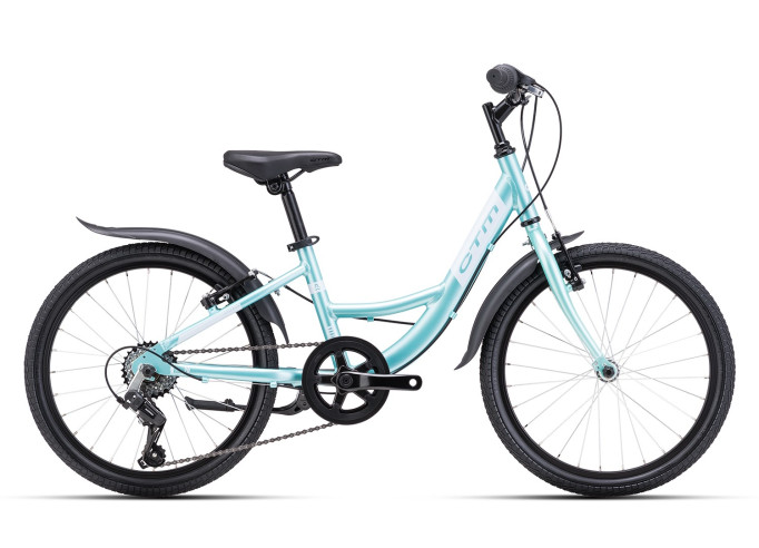 Kids bicycle CTM ELLIE | turquoise pearl / white