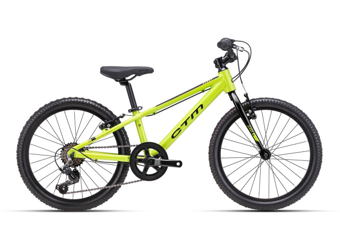 Bērnu velosipēds CTM JERRY 1.0 | matt lime / black