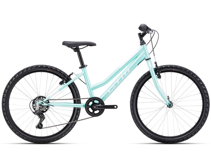 CTM MONY vaikiškas dviratis | matt turquoise pearl / white